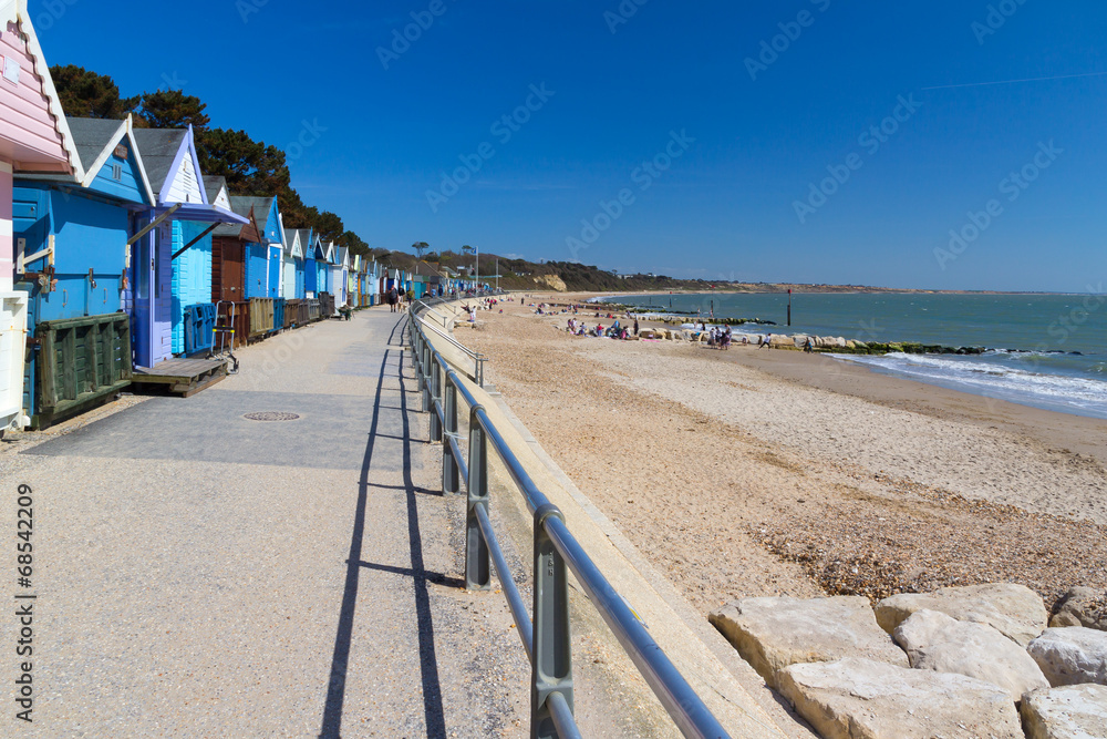 Obraz premium Friars Cliff Beach Dorset