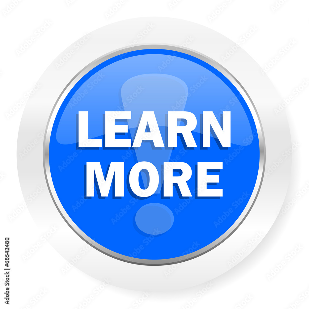 learn more blue glossy web icon learn more blue glossy web icon