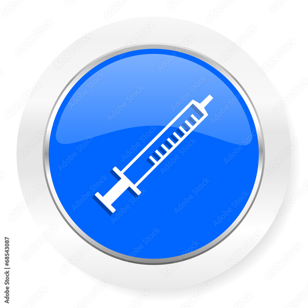 medicine blue glossy web icon medicine blue glossy web icon