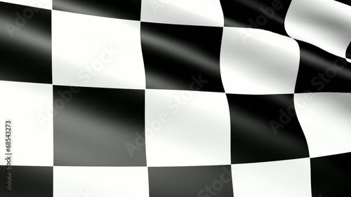 Checkered flag