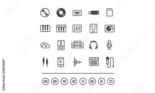 Music Icons Set