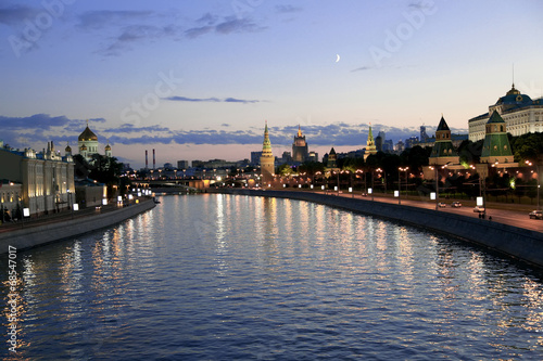 sunset over Moscow © zimenkov