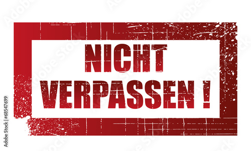 nicht verpassen