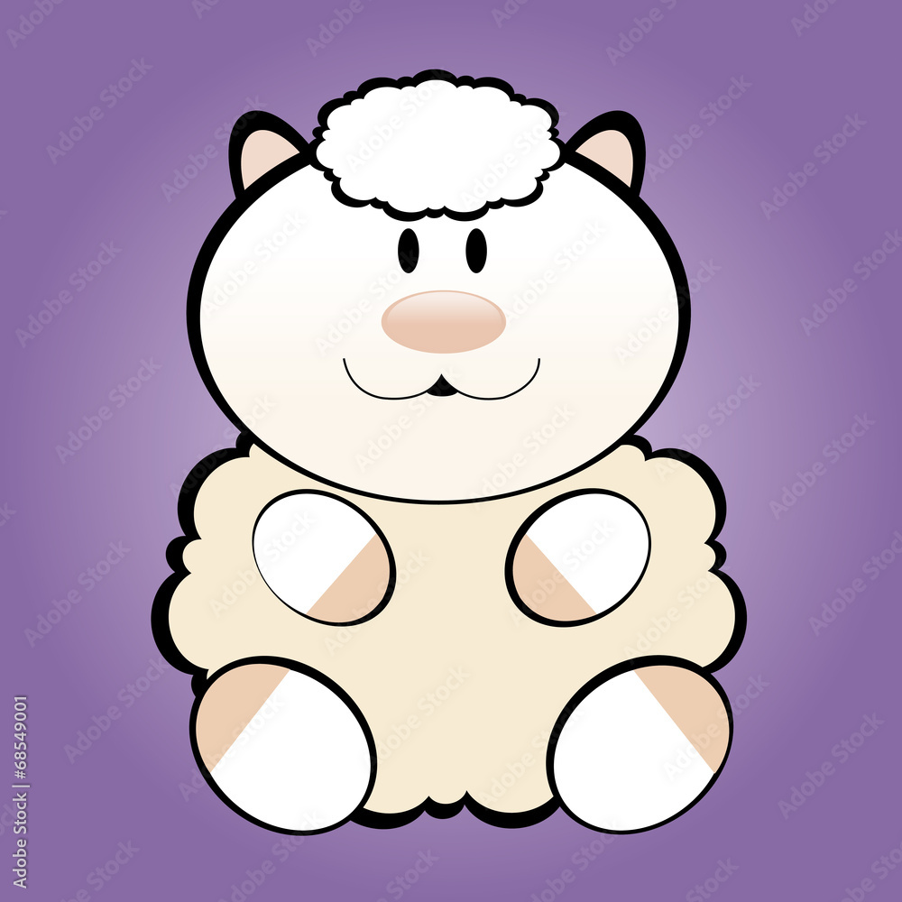 Naklejka premium sheep