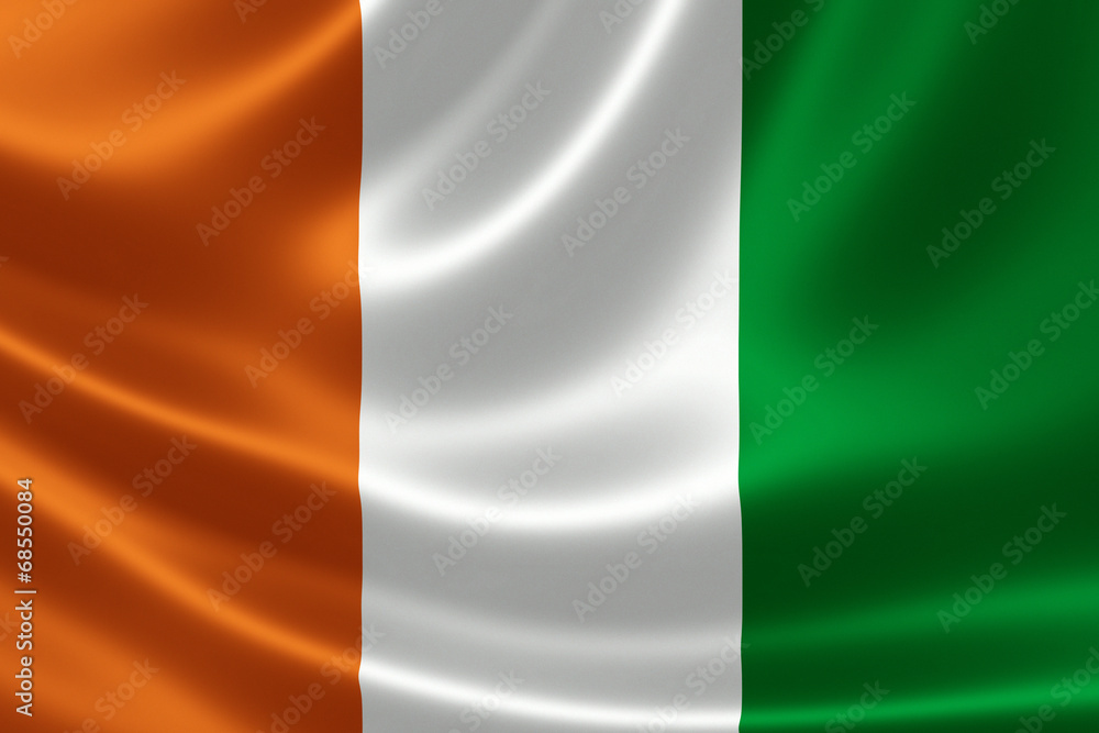 Cote d'Ivoire's National Flag