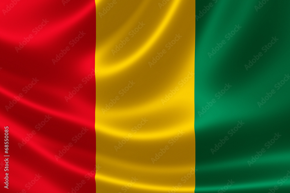 Republic of Guinea's National Flag