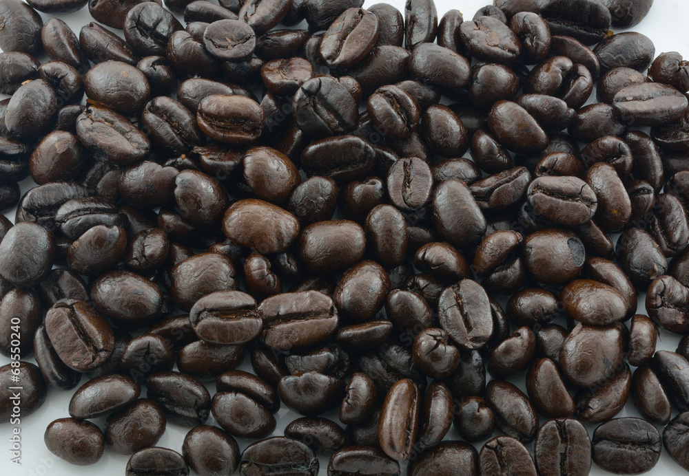 roasted coffee beans, can be used as a background roasted coffee beans, can be used as a background