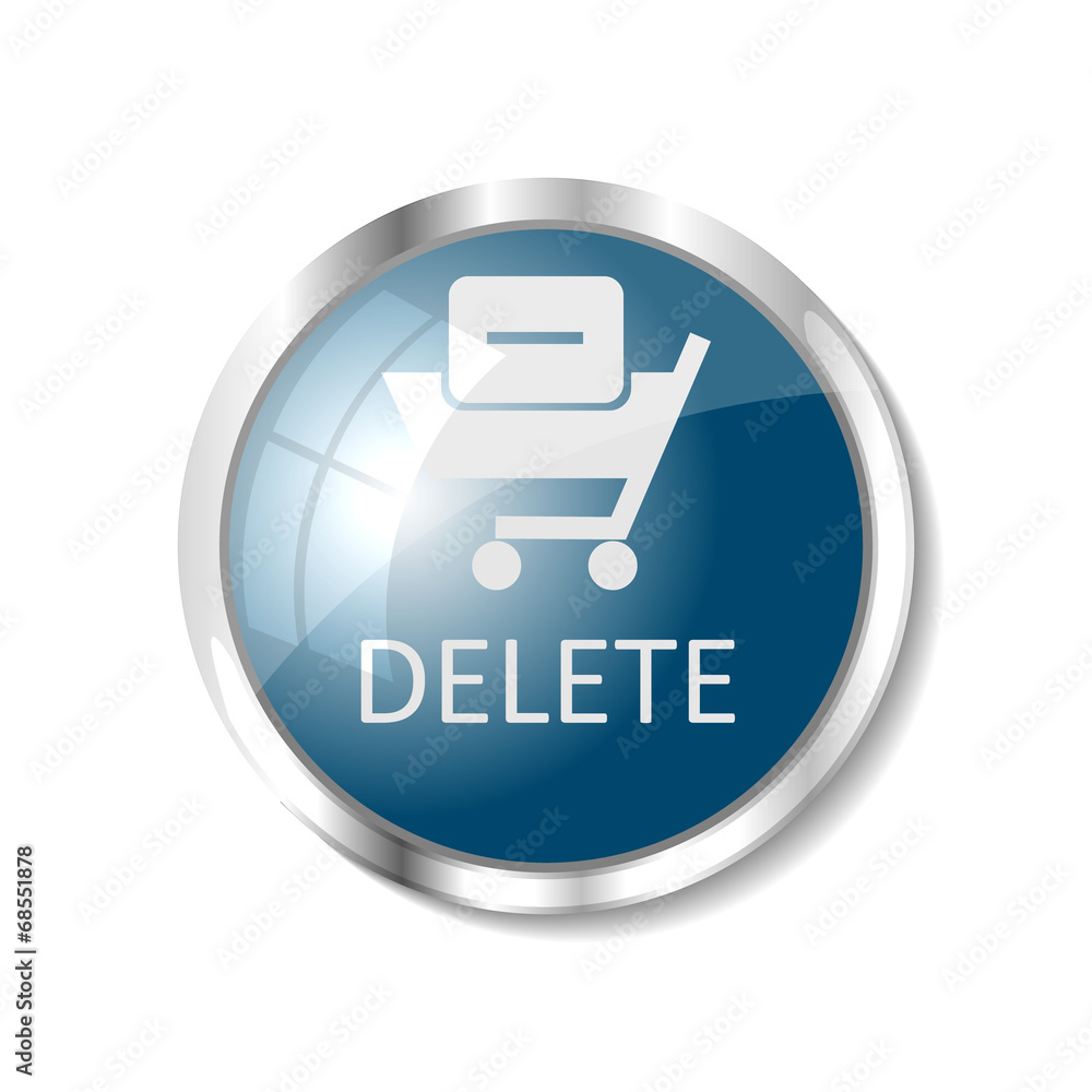 Blue web button Blue web button
