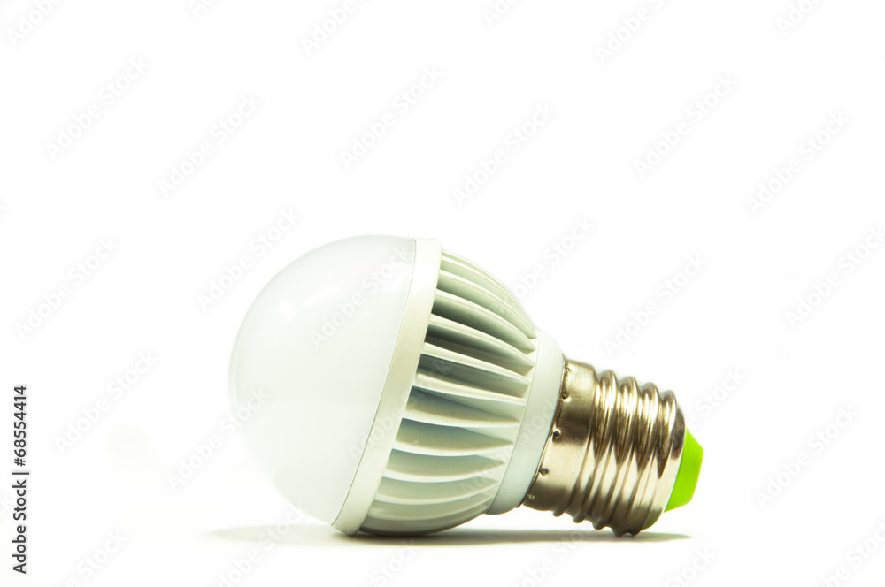 a light bulb on white background a light bulb on white background