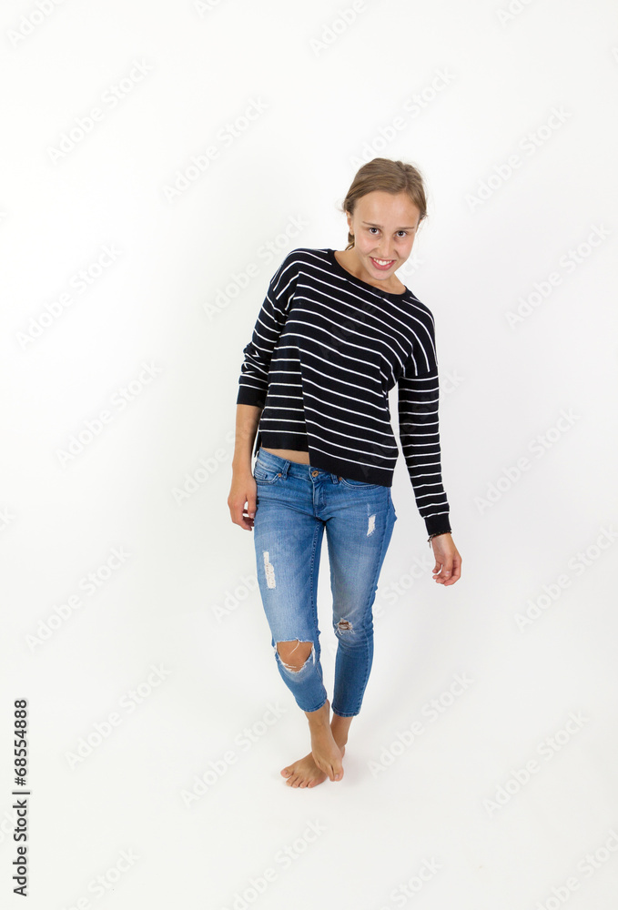 smiling young beautiful girl with brown hair smiling young beautiful girl with brown hair