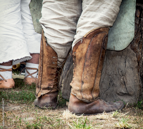 Historical shoes photo