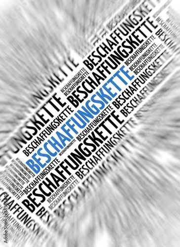 Wallpaper Mural German word - Beschaffungskette (Supply chain) Torontodigital.ca