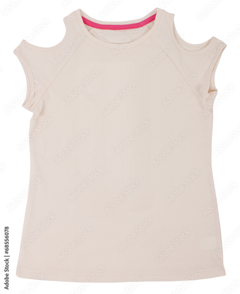 Women's shirt isolated on a white background Women's shirt isolated on a white background