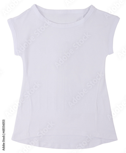 Women's shirt isolated on a white background