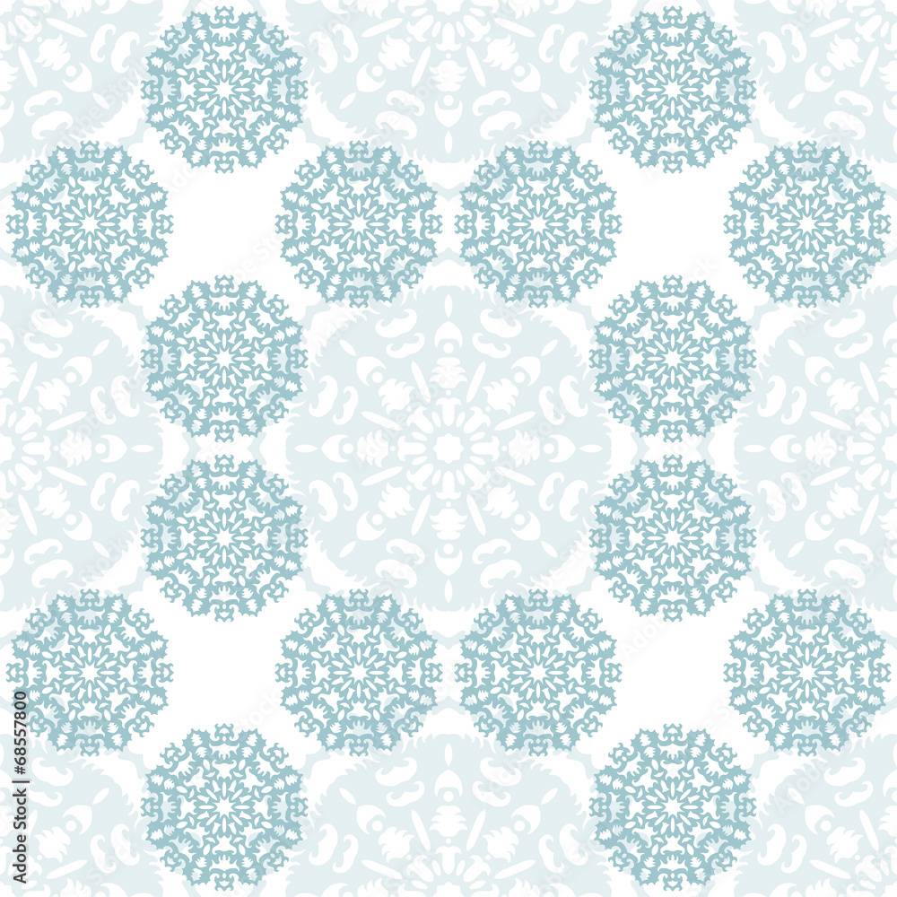 Seamless Christmas pattern with snowflakes, holiday background Seamless Christmas pattern with snowflakes, holiday background