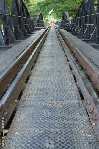 Fototapeta Naklejka Na Ścianę i Meble -  Railroad tracks