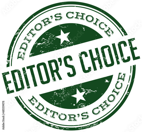 editor's choice stamp
