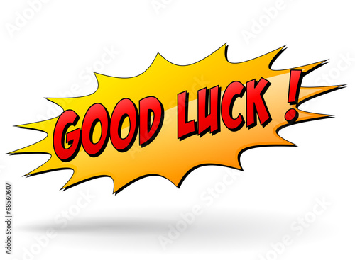 Vector good luck sign