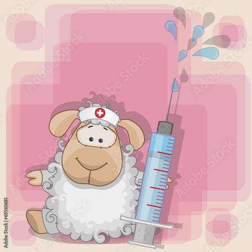 Sheep nurse