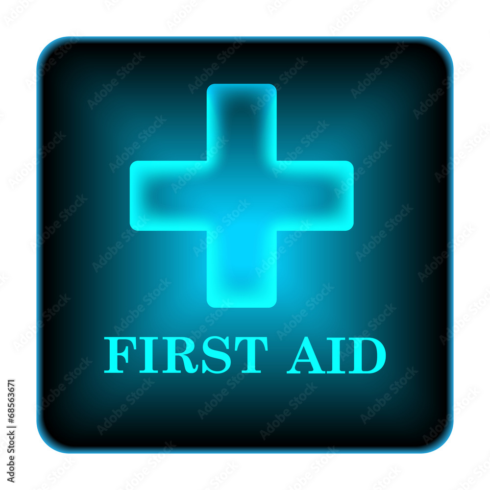 Obraz premium First aid icon