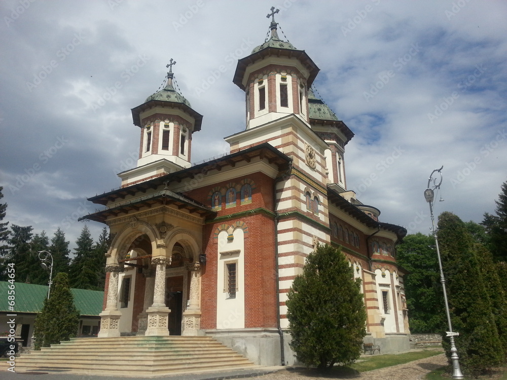 Beautiful orthodox chapel in romania