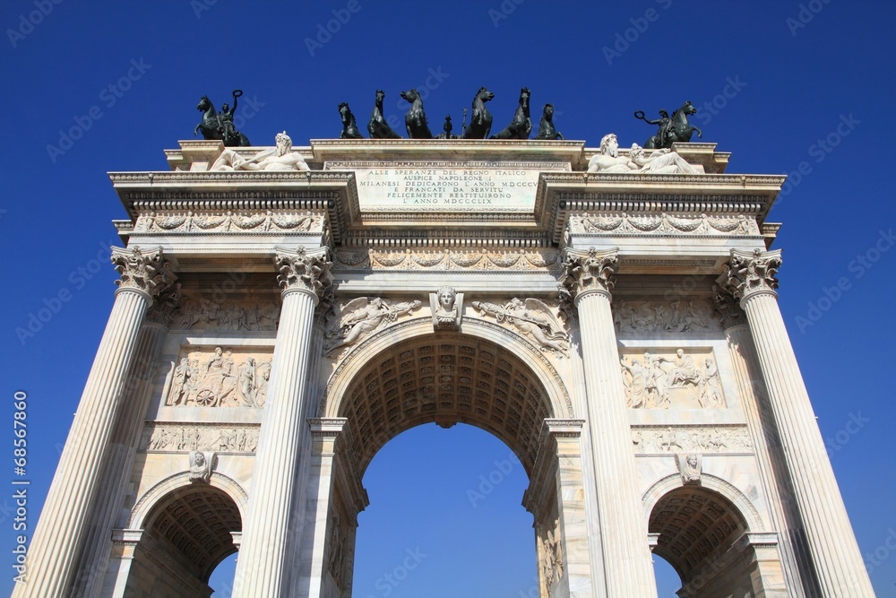 Milan monument - Arch of Peace