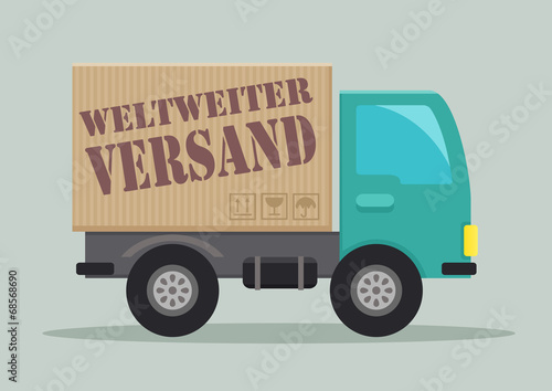 LKW Weltweiter Versand