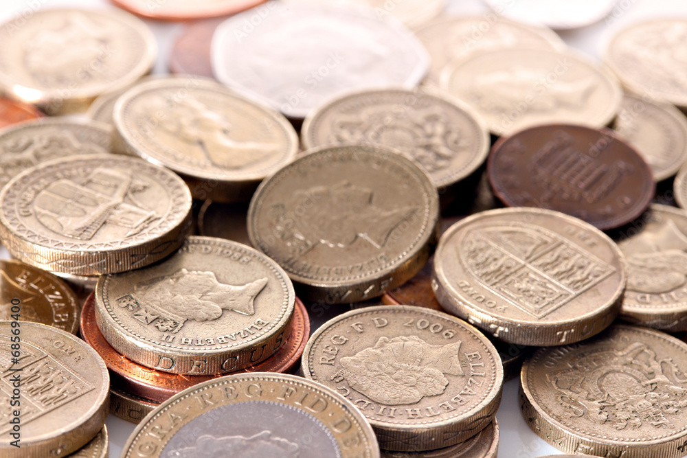 British coin currency British coin currency