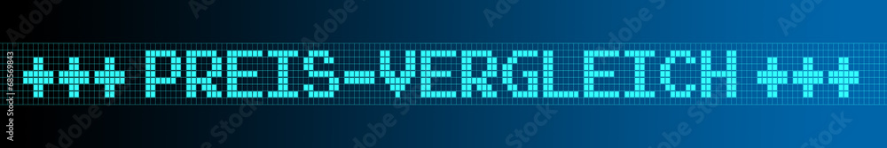 Fototapeta premium Website Banner - Preis-Vergleich - Format 6 zu 1 - g1013