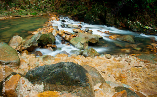 Waterfall in national park   Chanthaburi   thailand
