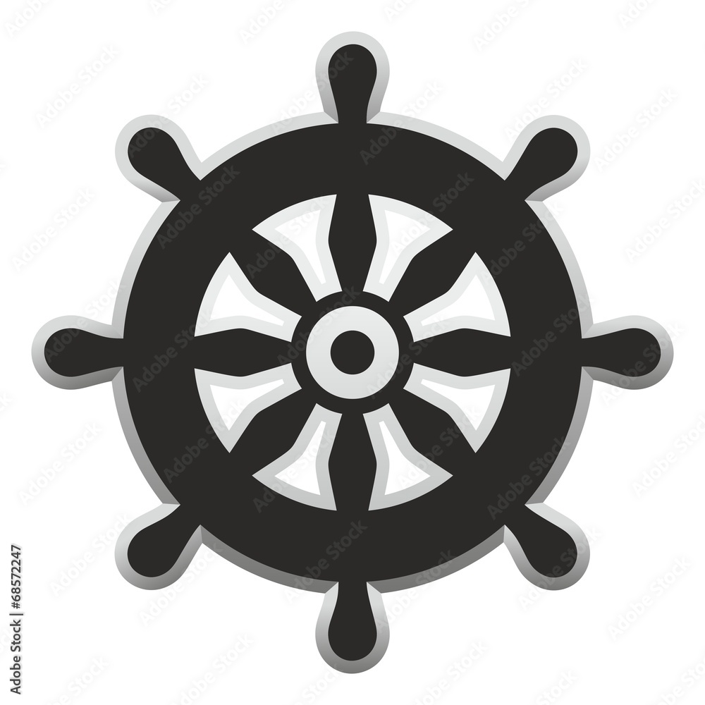 Obraz premium Steuerrad0808a