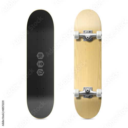 Photorealistic  skateboard