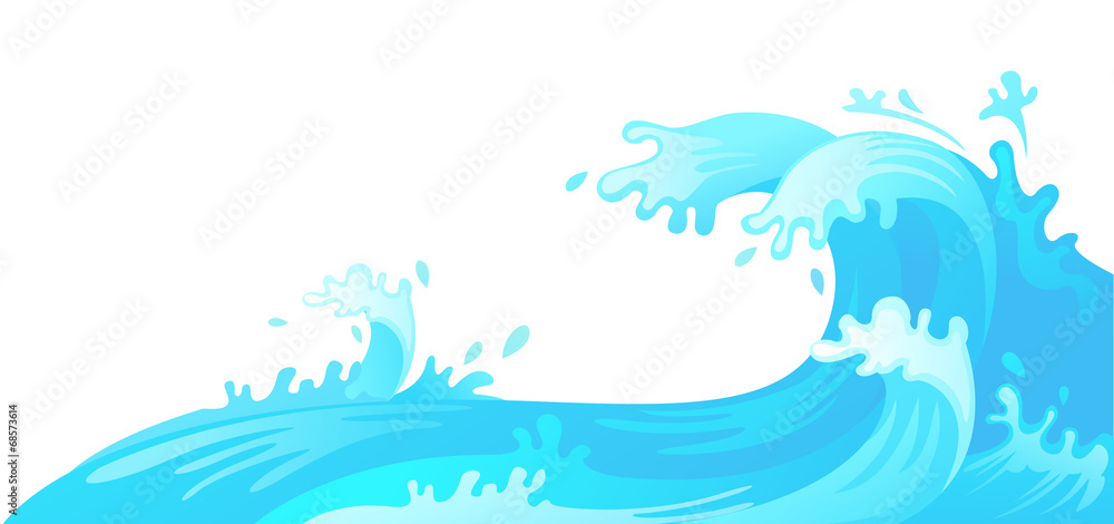 water wave vector water wave vector