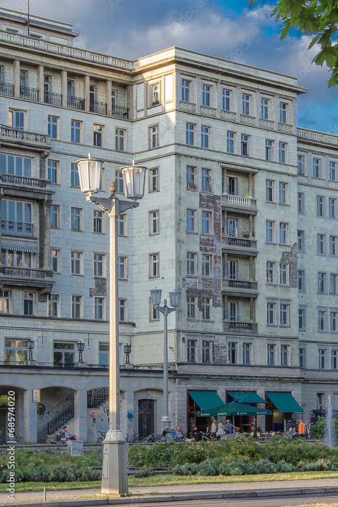 Obraz premium Karl-Marx-Allee Berlin