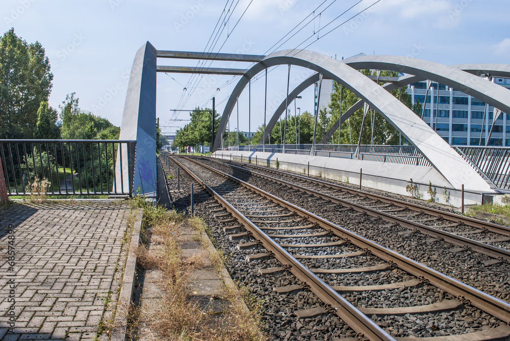 Obraz premium Tram road