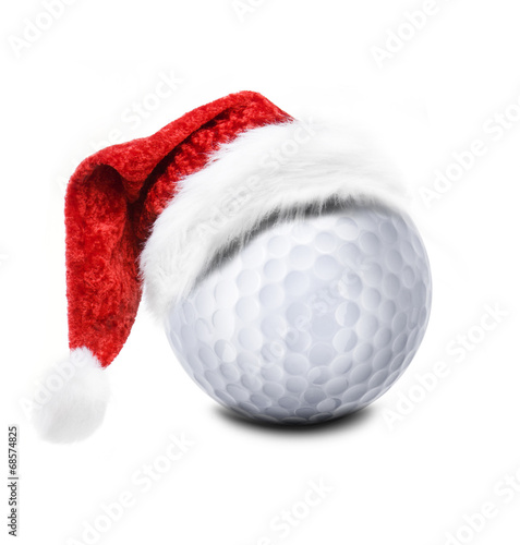 Golfball mit Niklausmütze