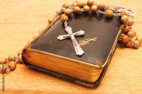 Crucifix and Prayer book