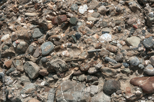 Различные галечные камни текстура
