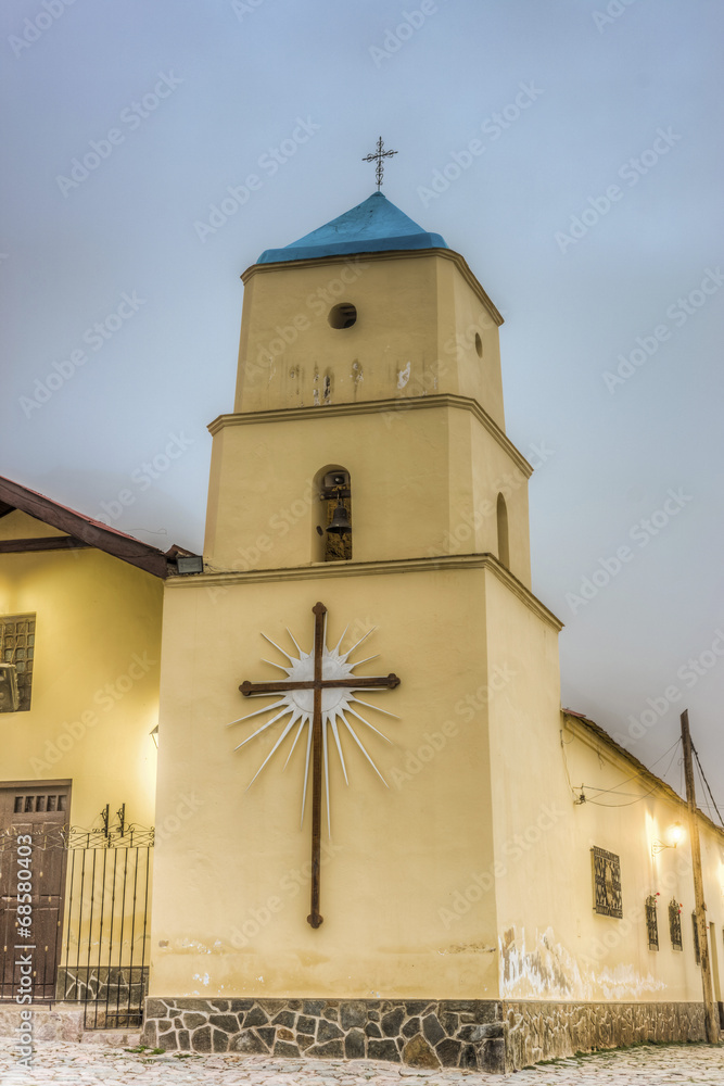 Fototapeta premium Iruya Church in Argentinian Salta Province.
