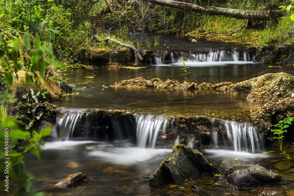 river stream on the beautiful Monchique river stream on the beautiful Monchique
