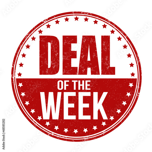 Deal of the week stamp