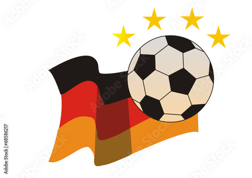 Fußball - 4 Sterne für Deutschland