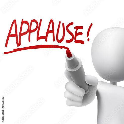 applause written by a man