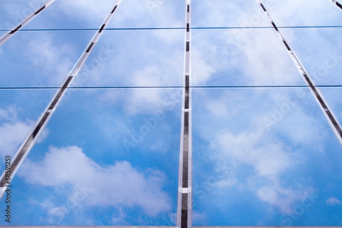 Wallpaper Mural Reflexion of the sky on Solar cells Torontodigital.ca