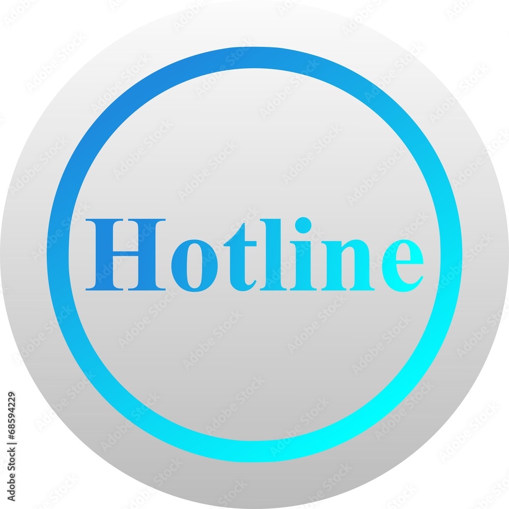 Hotline icon (vector) Hotline icon (vector)