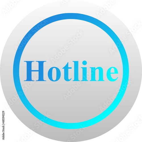 Hotline icon (vector)