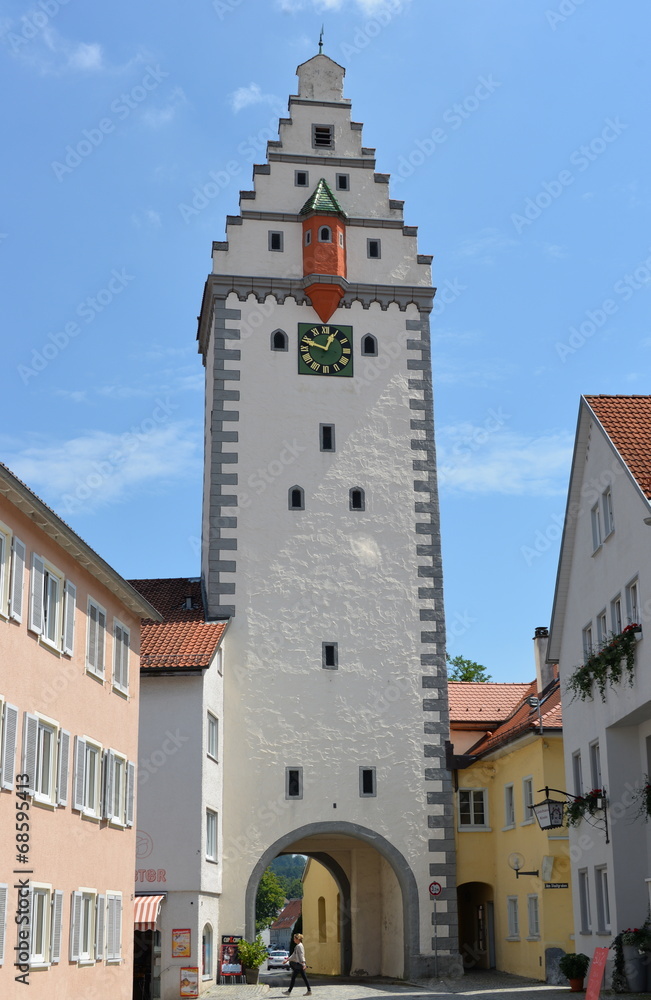 Das Wurzacher Tor Stadttor von Bad Waldsee