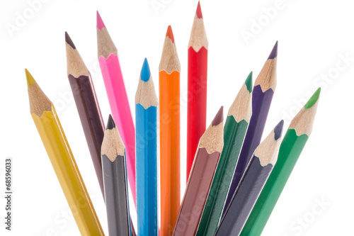colorful crayons