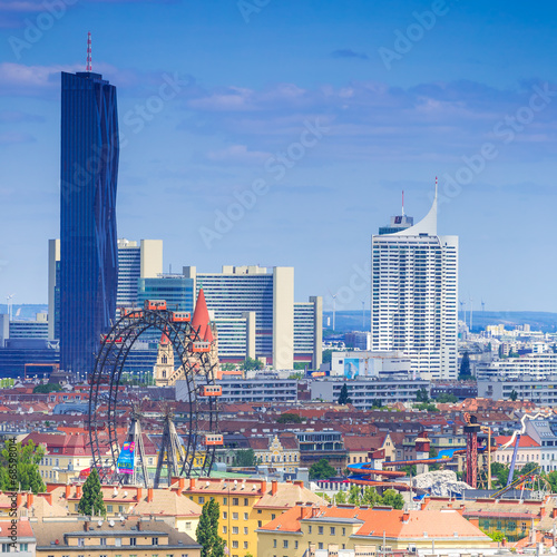 Canvas Print Riesenrad Vienna