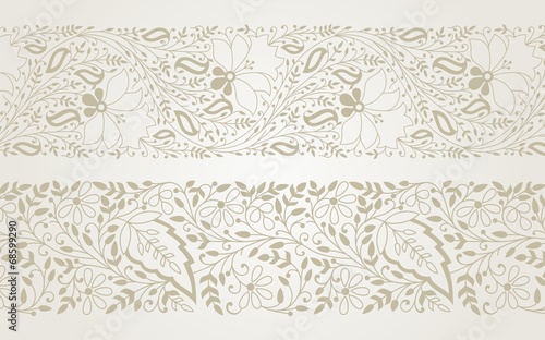 traditional paisley floral pattern, textile , Rajasthan, royal India